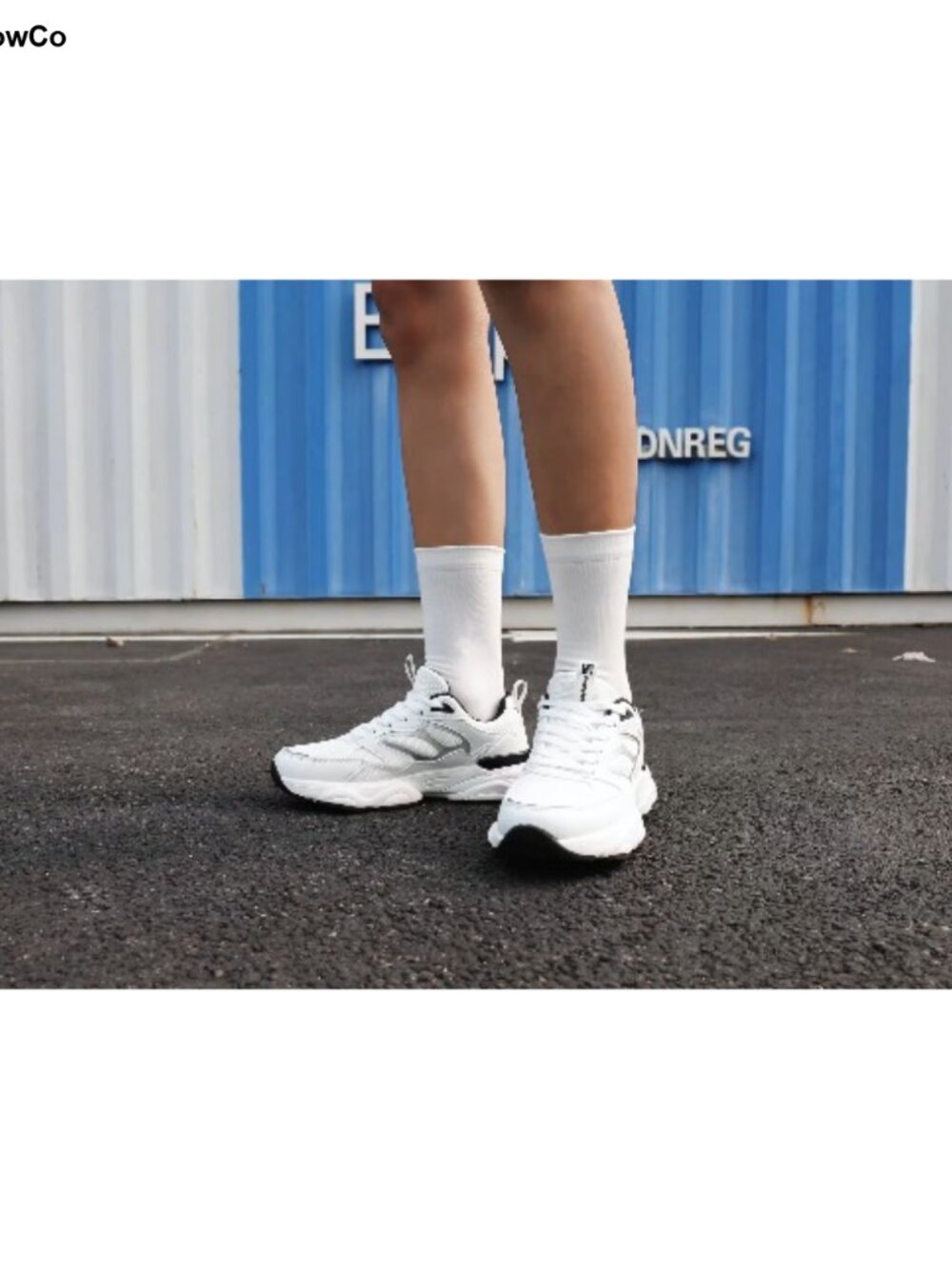 Women's Chunky Fashion Sneakers Cushioned Platform Tennis Shoes - Picture 6 of 6